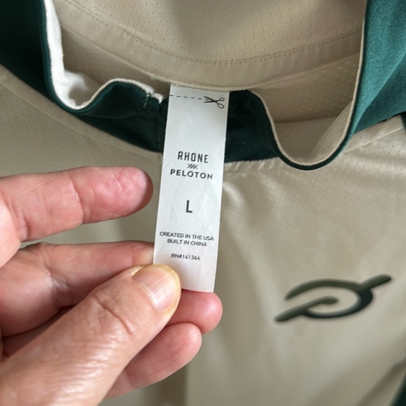 Rhône x Peloton 1/4 Zip Shirt Athletic Long Sleeve Pullover Men’s L - Picture 8 of 11